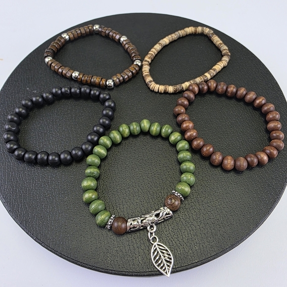 5 Pcs Set Bracelets - Picture 2 of 7